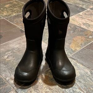 Bogs Kids Black Boots, Size 13